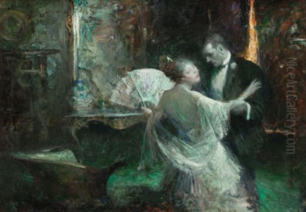 Dancers Oil Painting by Frank Street