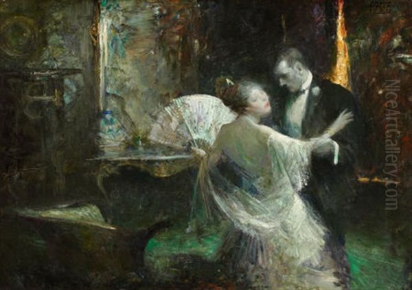 Dancers Oil Painting by Frank Street