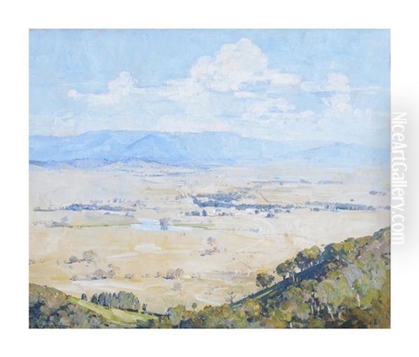 Melba's Country, 1936 Oil Painting by Arthur Streeton