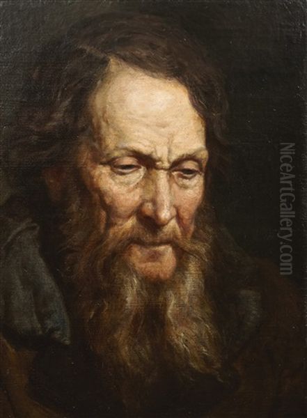 Portrait D'homme Oil Painting by Franciszek Streitt