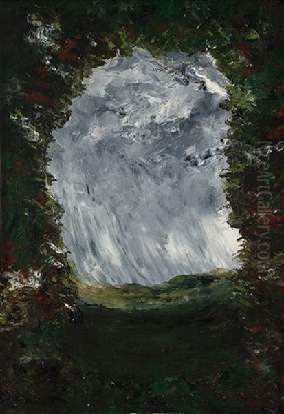 Inferno (the Inferno-painting Oil Painting by August Strindberg