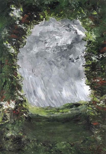 Inferno Oil Painting by August Strindberg