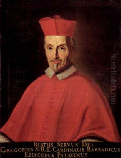 Ritratto Del Beate Gregorio Barbarigo, Vescovo Di Padova Oil Painting by Ermanno Stroiffi