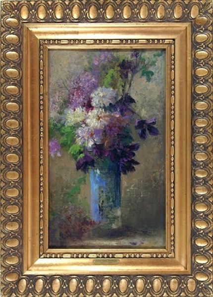 Blumen In Vase by Helene Marie Stromeyer