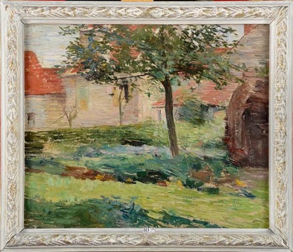 Cour De Ferme Oil Painting by Guillaume Van Strydonck