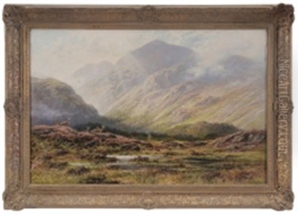 Dockhart Glen Oil Painting by Charles Stuart