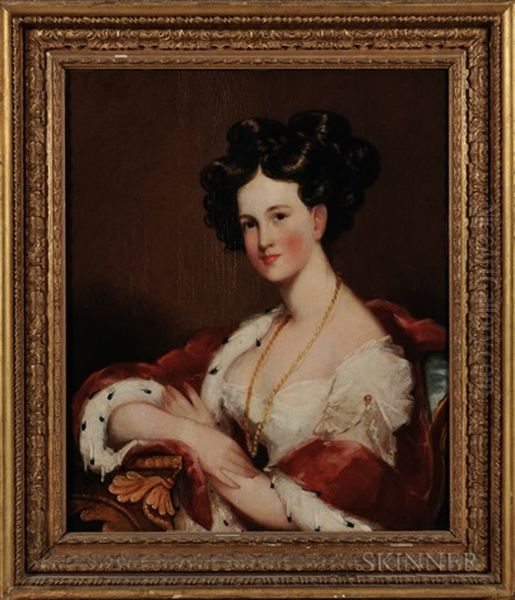 Portrait Of Mrs. Clement Oil Painting by Gilbert Stuart