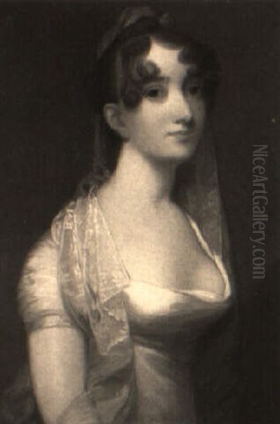 Portrait Of Jemima Degen Purviance (mrs. William Young Purviance) by Jane Stuart