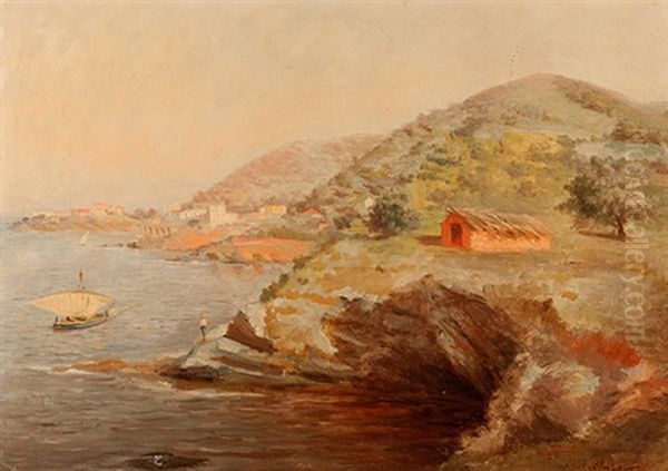 La Baie D'alger Oil Painting by Michel Sturla