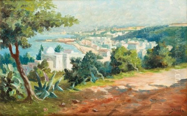 La Baie D'alger Oil Painting by Michel Sturla