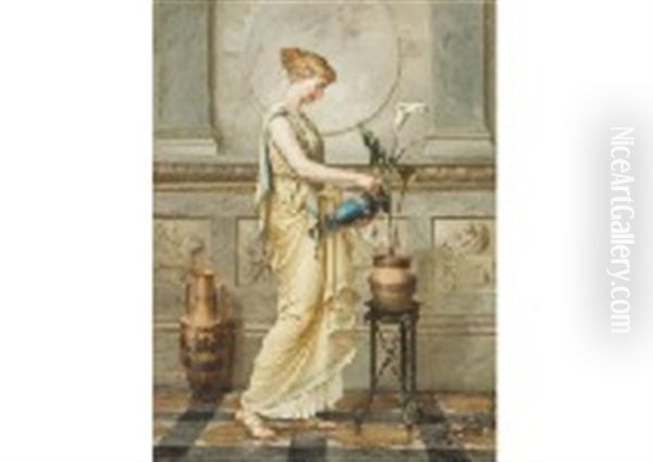 Roman Lady With Pitcher by William Holmes Sullivan