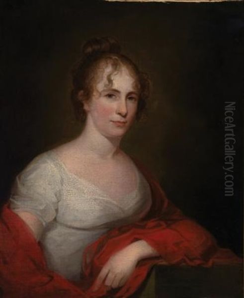 Portrait Of Maria Todd Oil Painting by Thomas Sully