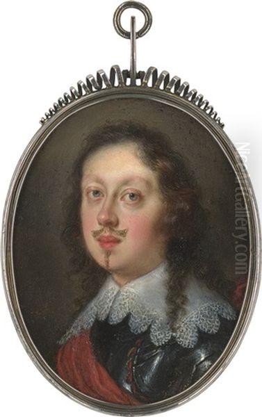 Bildnis Matthias De Medici (1613-1667) Oil Painting by Justus Sustermans