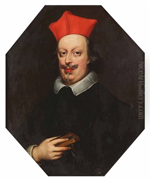 Ritratto Del Cardinal Carlo De Medici Oil Painting by Justus Sustermans