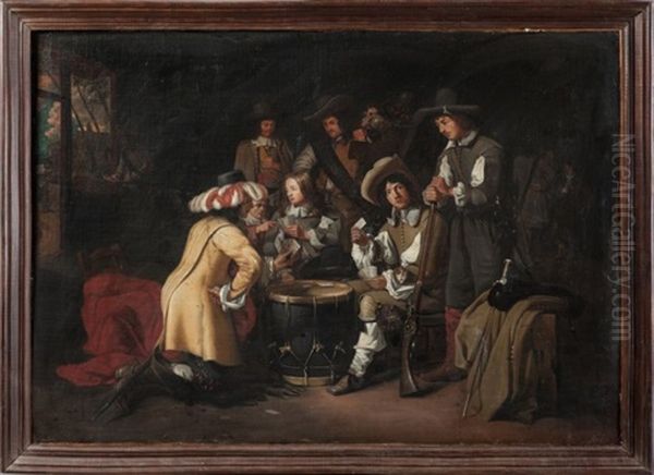 La Partie De Cartes Oil Painting by Michael Sweerts