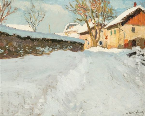 Haute-savoie by Alfred Swieykowski