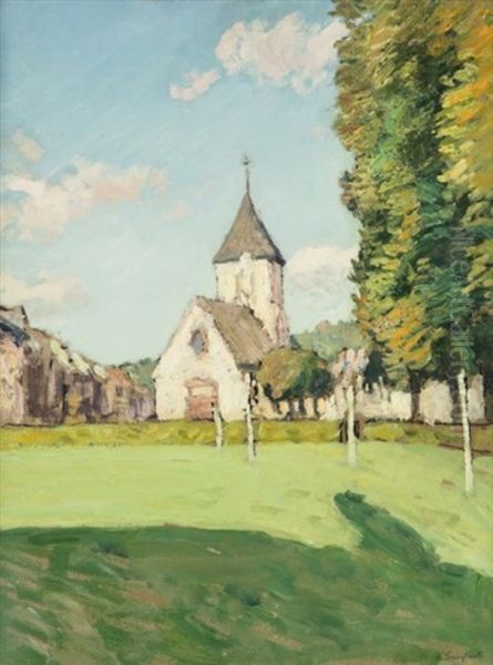 Eglise De Ferriere-sur-risle by Alfred Swieykowski