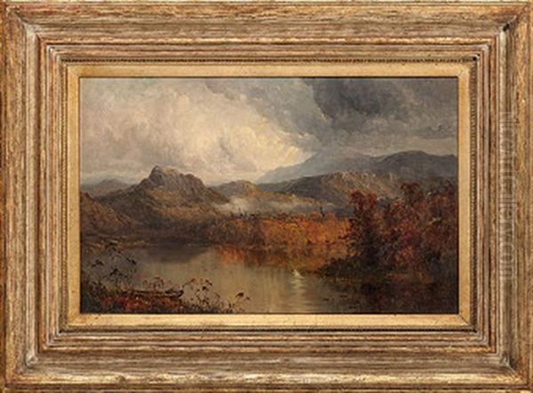 Lake Scene, Possibly Lake George by James Brade Sword