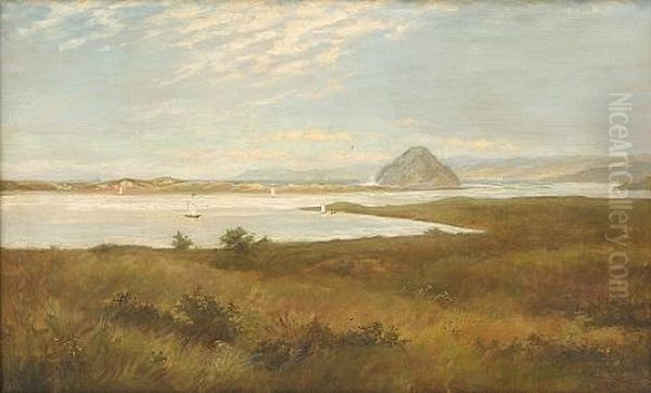 View Of El Morro, San Luis Obispo Oil Painting by John Sykes