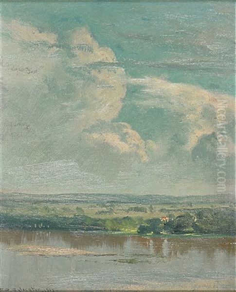 Untitled Oil Painting by Frederick Oakes Sylvester