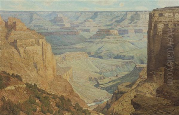 Grand Canyon, Arizona Oil Painting by George Gardner Symons