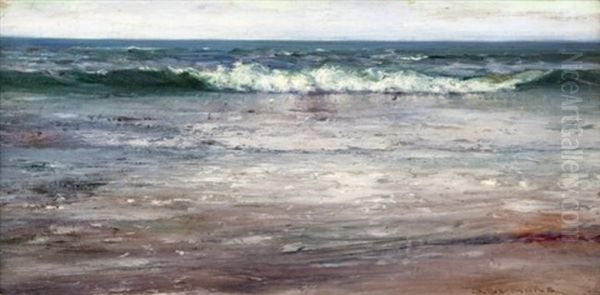 Coastal Seascape Oil Painting by George Gardner Symons