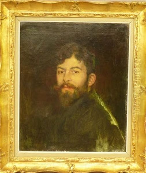 Portrait D'homme Oil Painting by Tancrede Synave