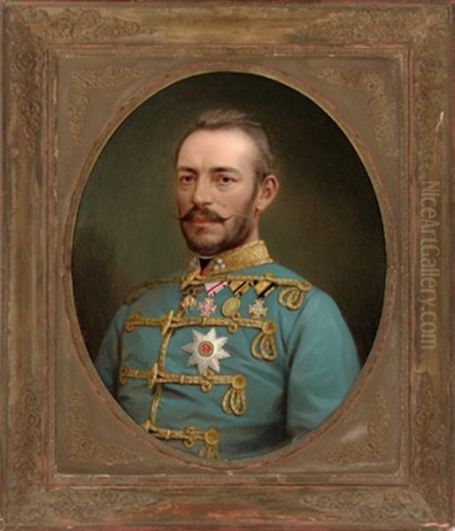 Erzherzog Joseph Oil Painting by Elek Szamossy