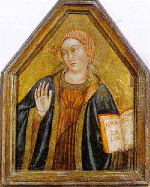 Vergine Anunciata Oil Painting by Pisan de Taddeo di Bartolo