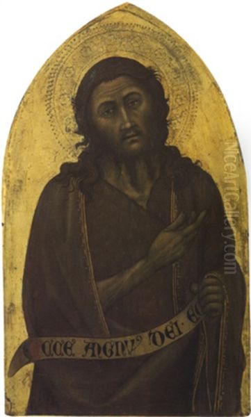 San Giovanni Battista Oil Painting by Pisan de Taddeo di Bartolo