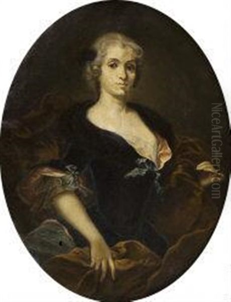 Ritratto Di Gentildonna Lavinia Ferrarini Dodi Oil Painting by Giovanni-Battista Tagliasacchi