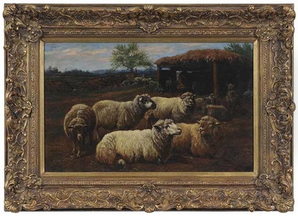 The Fold Oil Painting by Arthur Fitzwilliam Tait