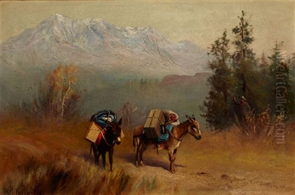 The Prospector Oil Painting by Richard H. Tallant