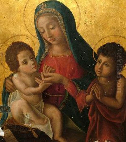 The Madonna And Child Oil Painting by Ludovico Brea