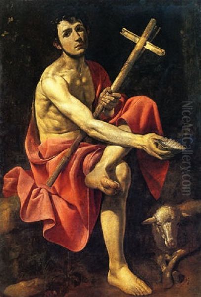 Saint John The Baptist Oil Painting by  Tanzio da Varallo