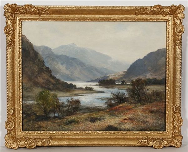 Garaball, Ardlui Oil Painting by J.A. Henderson Tarbet