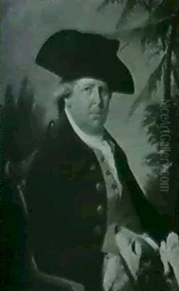 Portrait Of Mr. Dodshon Foster Of Lancaster (1730-1792) Oil Painting by William Tate