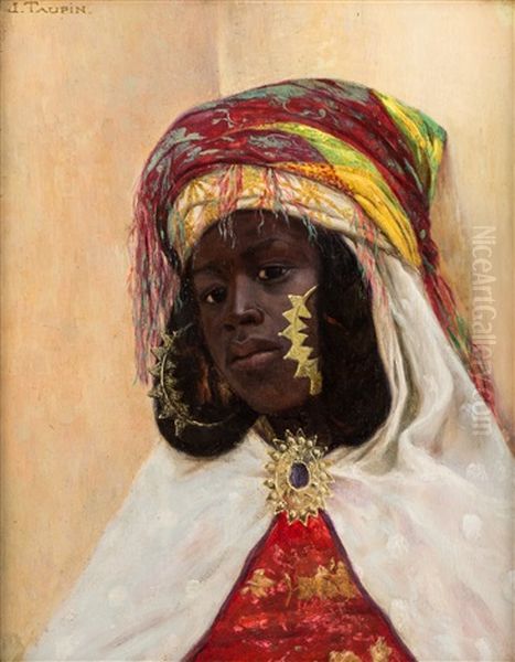 Randja. Laghouat, Algeria Oil Painting by Jules Charles Clement Taupin