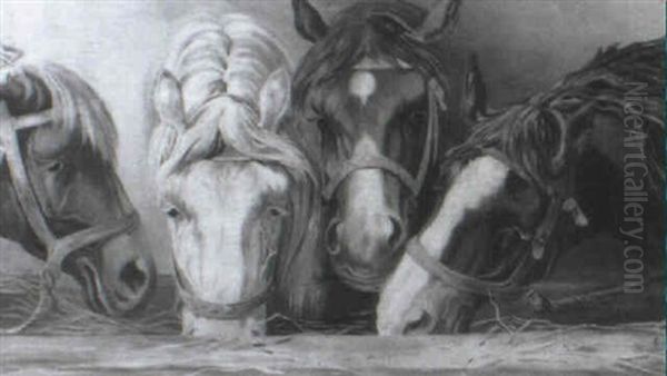 Caballos Oil Painting by Charles Taylor