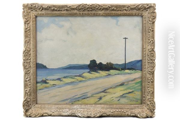 The Shore Road Oil Painting by Ernest Archibald Taylor