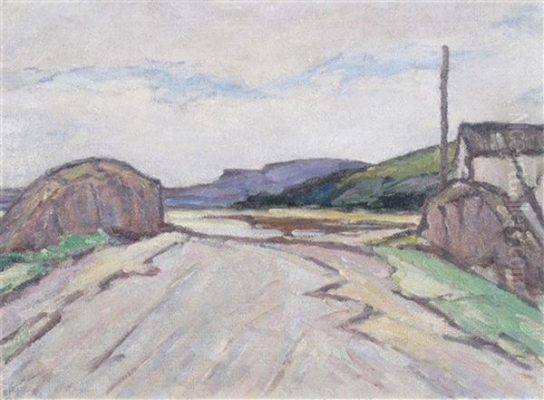 On The Road To Broddick, Arran Oil Painting by Ernest Archibald Taylor