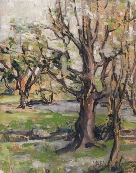 Spring Oil Painting by Ernest Archibald Taylor