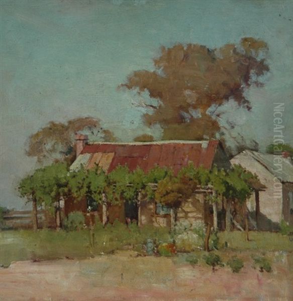 Australian Colonial Cottage by Robert Eagar Taylor-Ghee