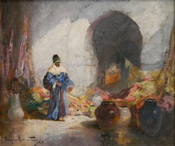 A Bazaar Court by Douglas Arthur Teed