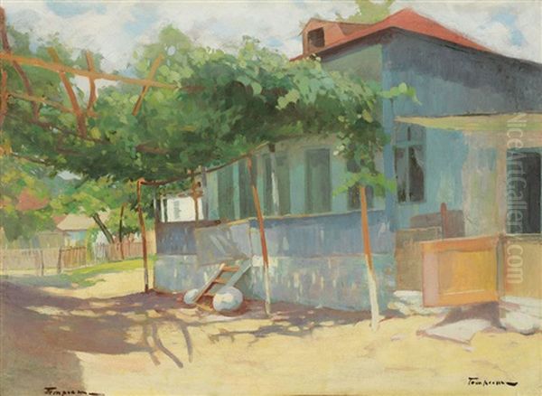 Summer Afternoon Oil Painting by Nicholas Tempeanu