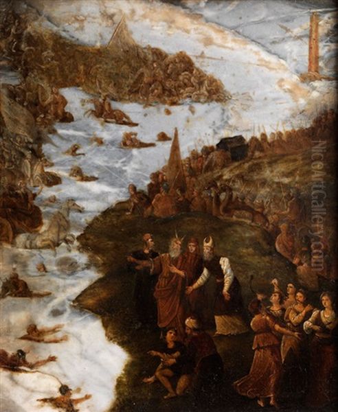 Alttestamentliche Szene Oil Painting by Antonio Tempesta