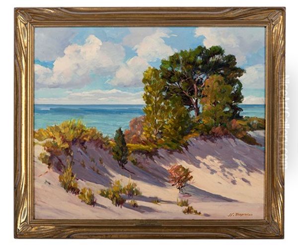 Shadows In The Sands Oil Painting by John Templeton