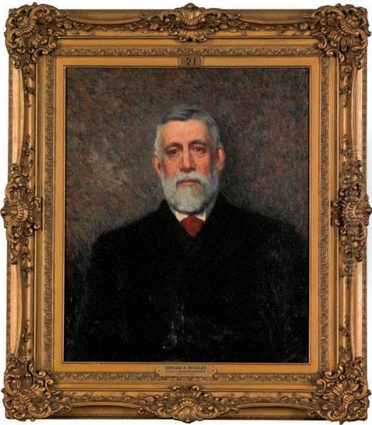 Portrait 
Of Edward Swift Buckley Oil Painting by Hugh Henry Breckenridge