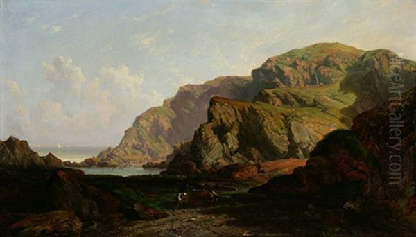 Glenabby, North Wales Oil Painting by John Frederick Tennant