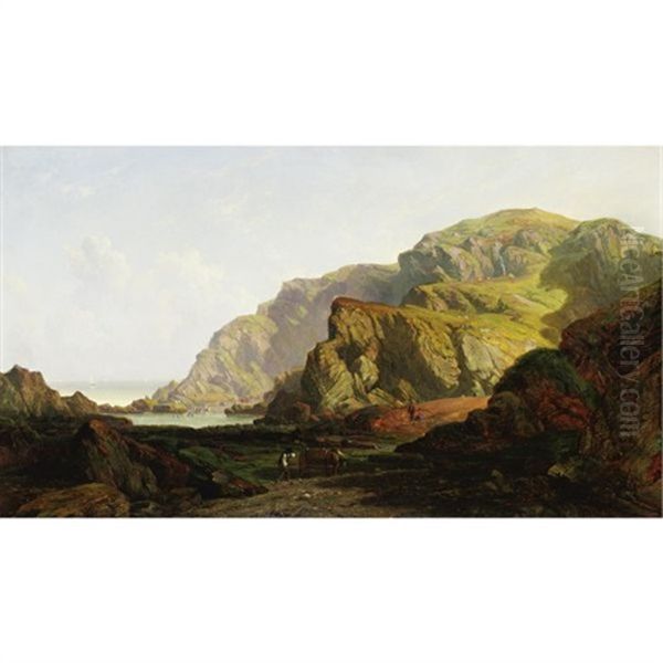 Glennabbey, North Wales Oil Painting by John Frederick Tennant